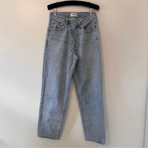 Agolde criss cross upsized jeans
